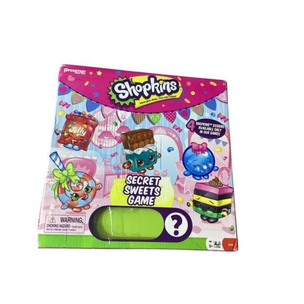 Pressman Toys~ Shopkins Secret Sweets Game